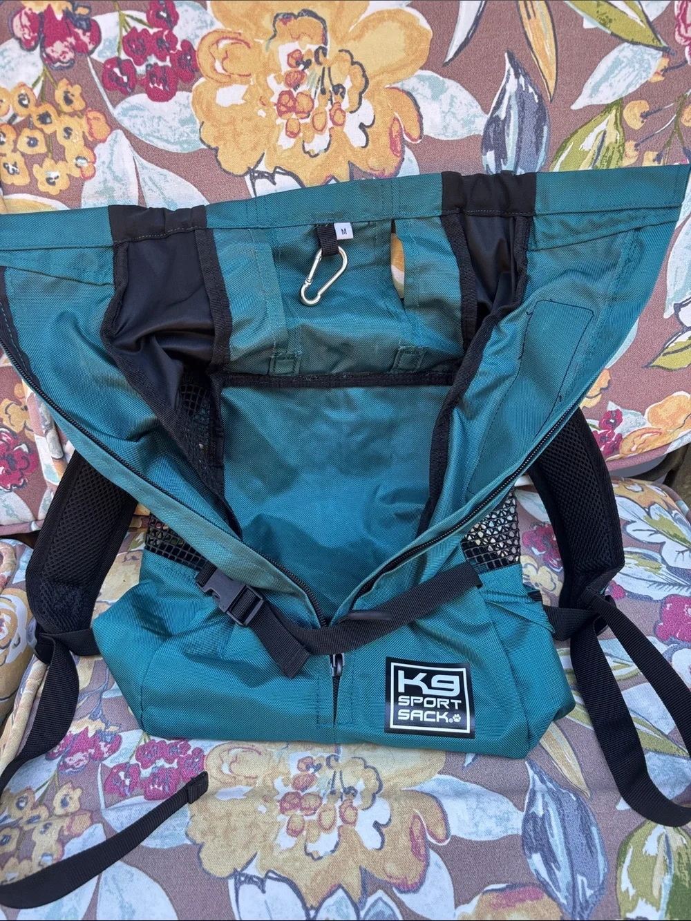 K9 Sport Sack Teal Hands-Free Dog Carrier Backpack